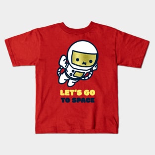 Let's Go To Space Kids T-Shirt